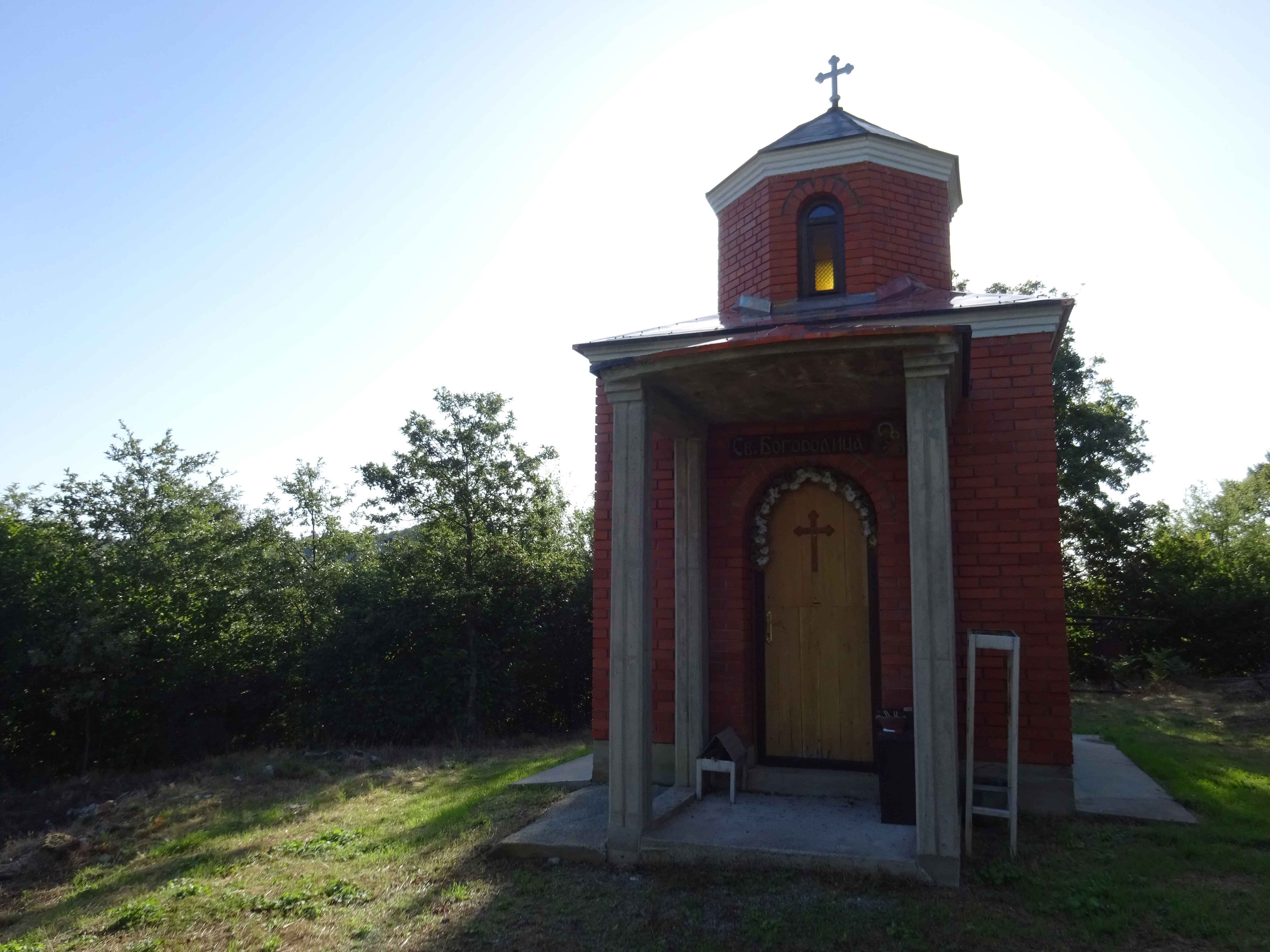 Smaller Church of St Bogorodica Zavoj to Ohrid hike