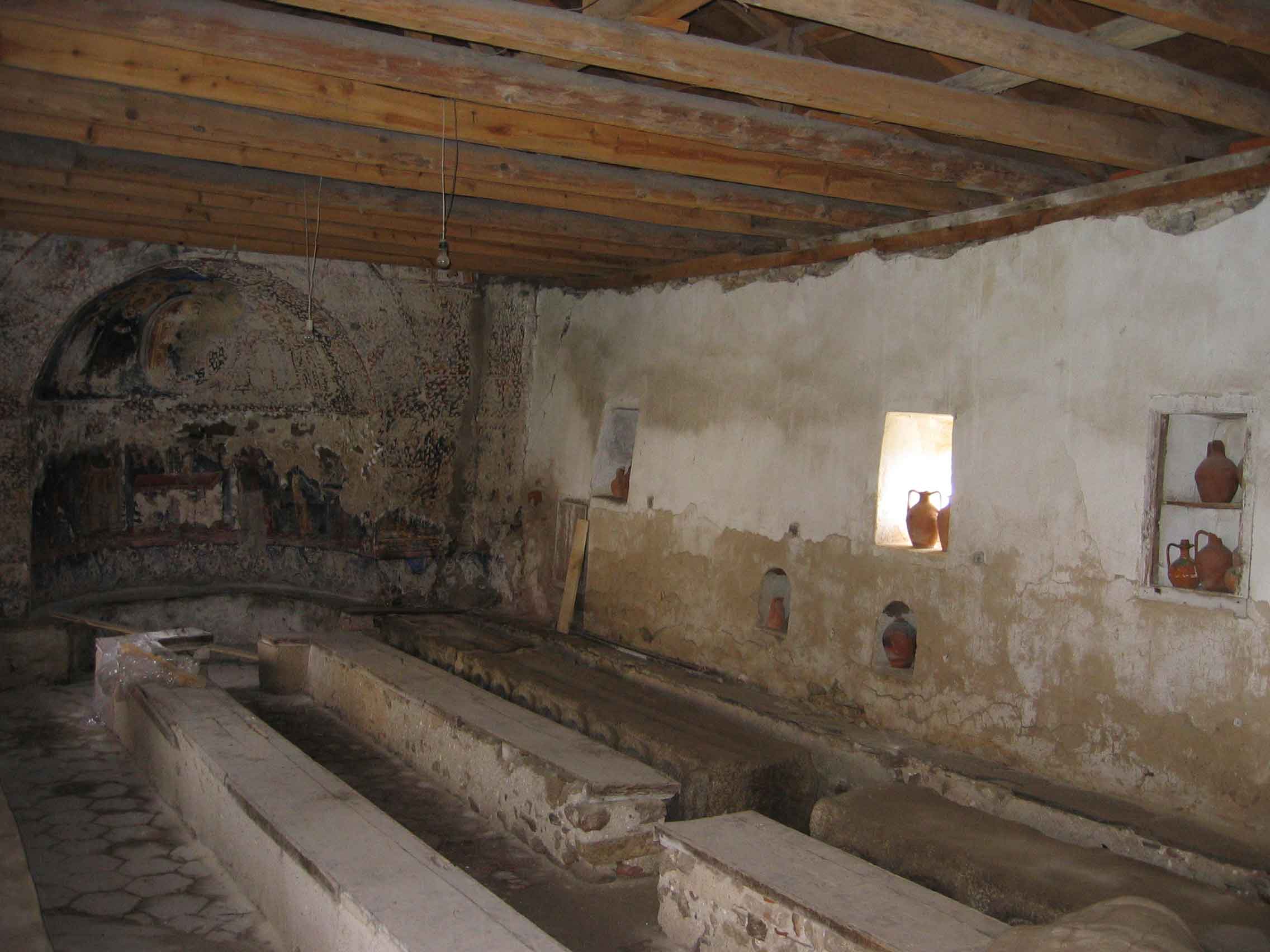 Old dining hall in Treskavec Monastery