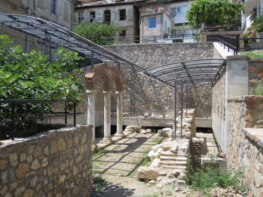 Mancevci archeological site in Ohrid