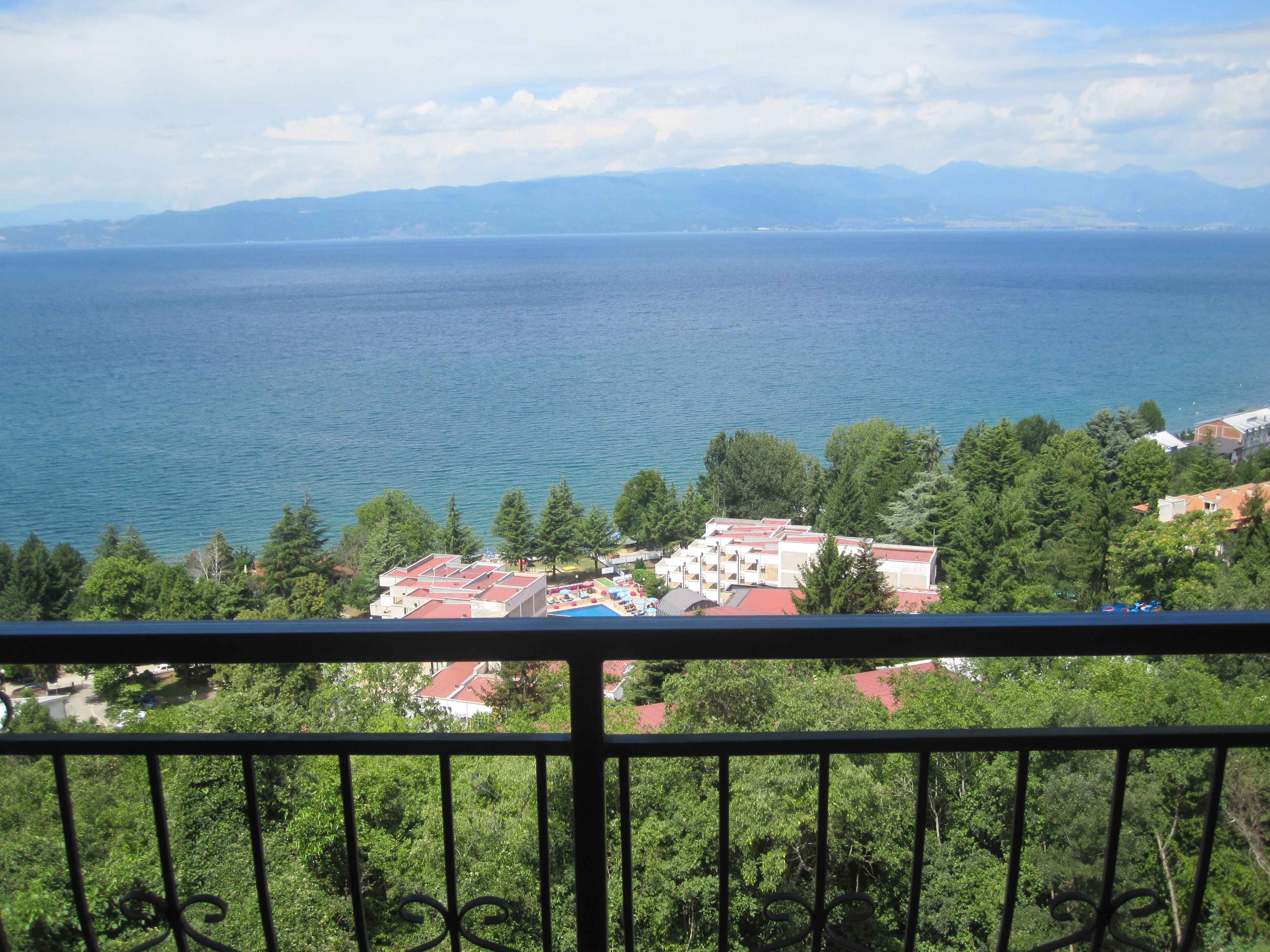 Room with a view at the Monastery of St Stefan near Ohrid