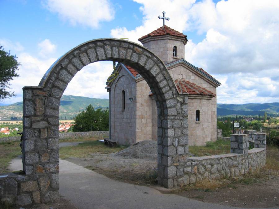 Church of St Toma in Leskoec