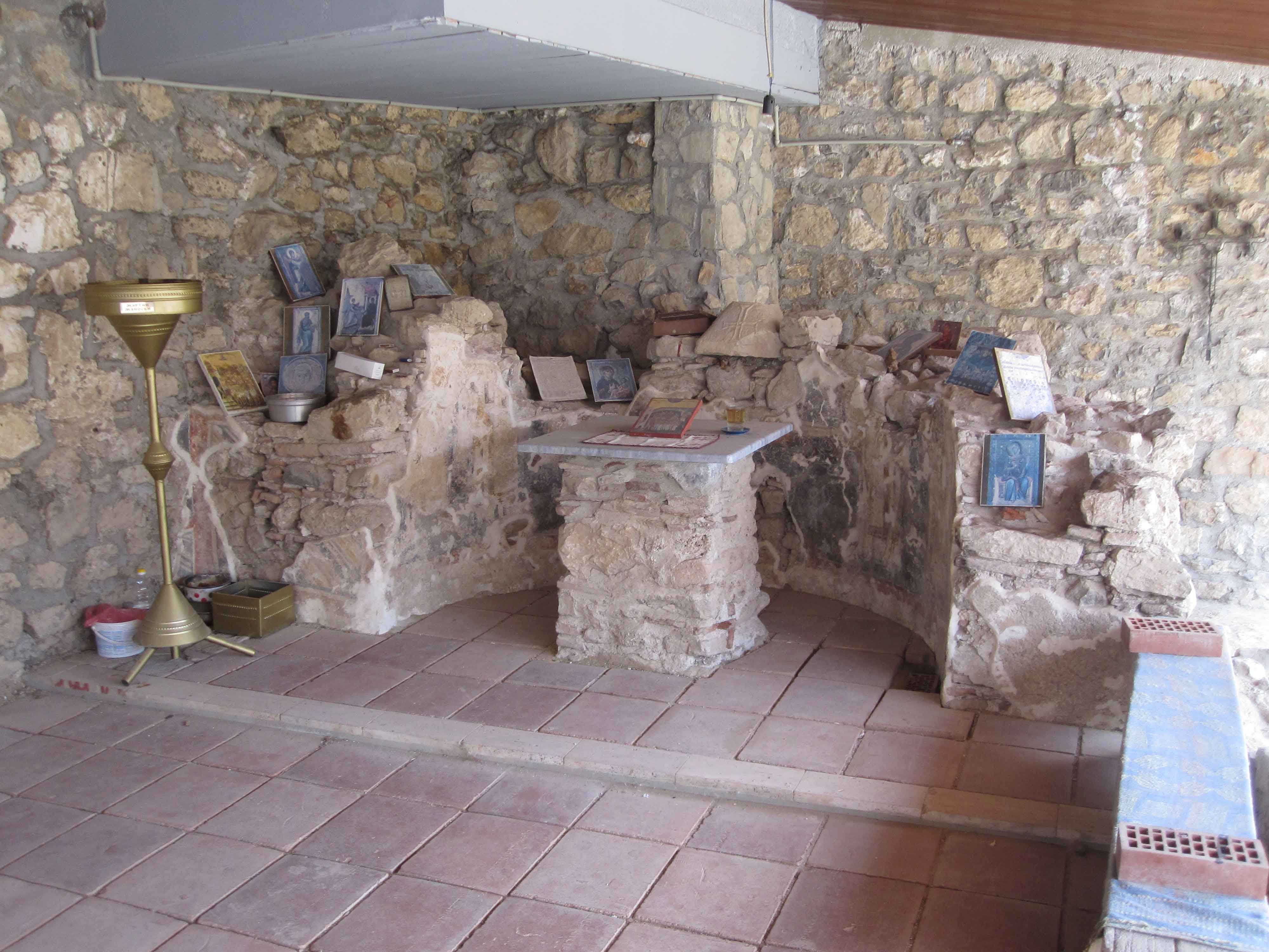 Ruins of the Church of the 40 Martyrs of Sebaste in Ohrid