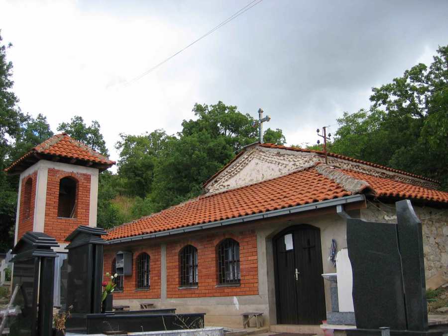 Church of St Spas in Leskoec