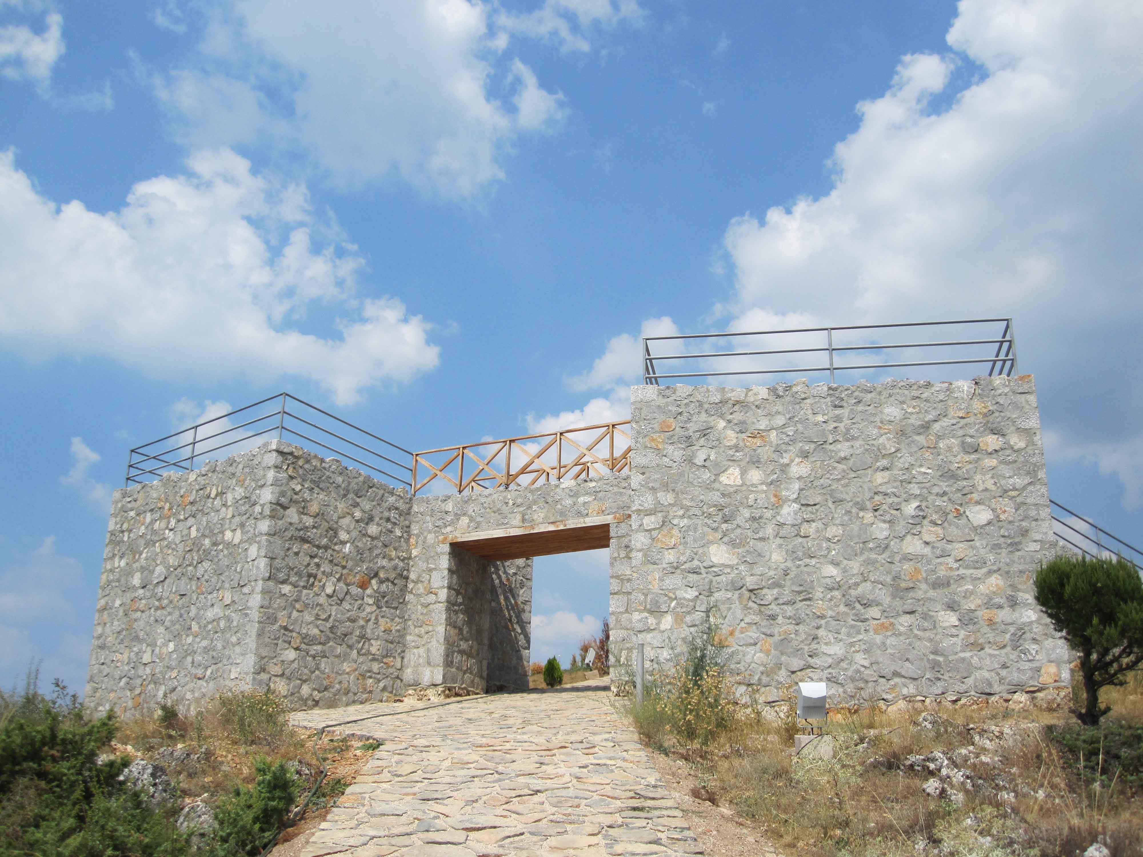 Fortress at the Bay of the Bones near Ohrid