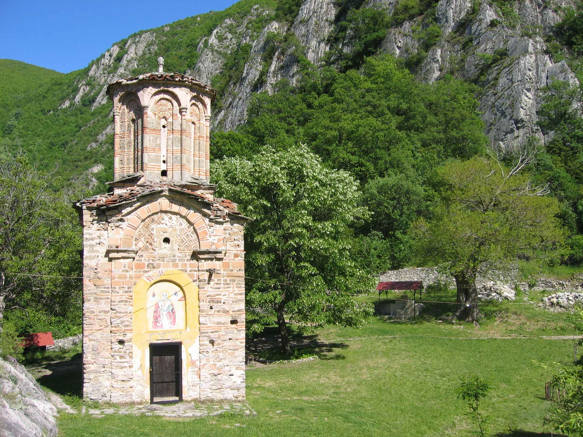 Monastery of St Nikola Shishovski at Lake Matka