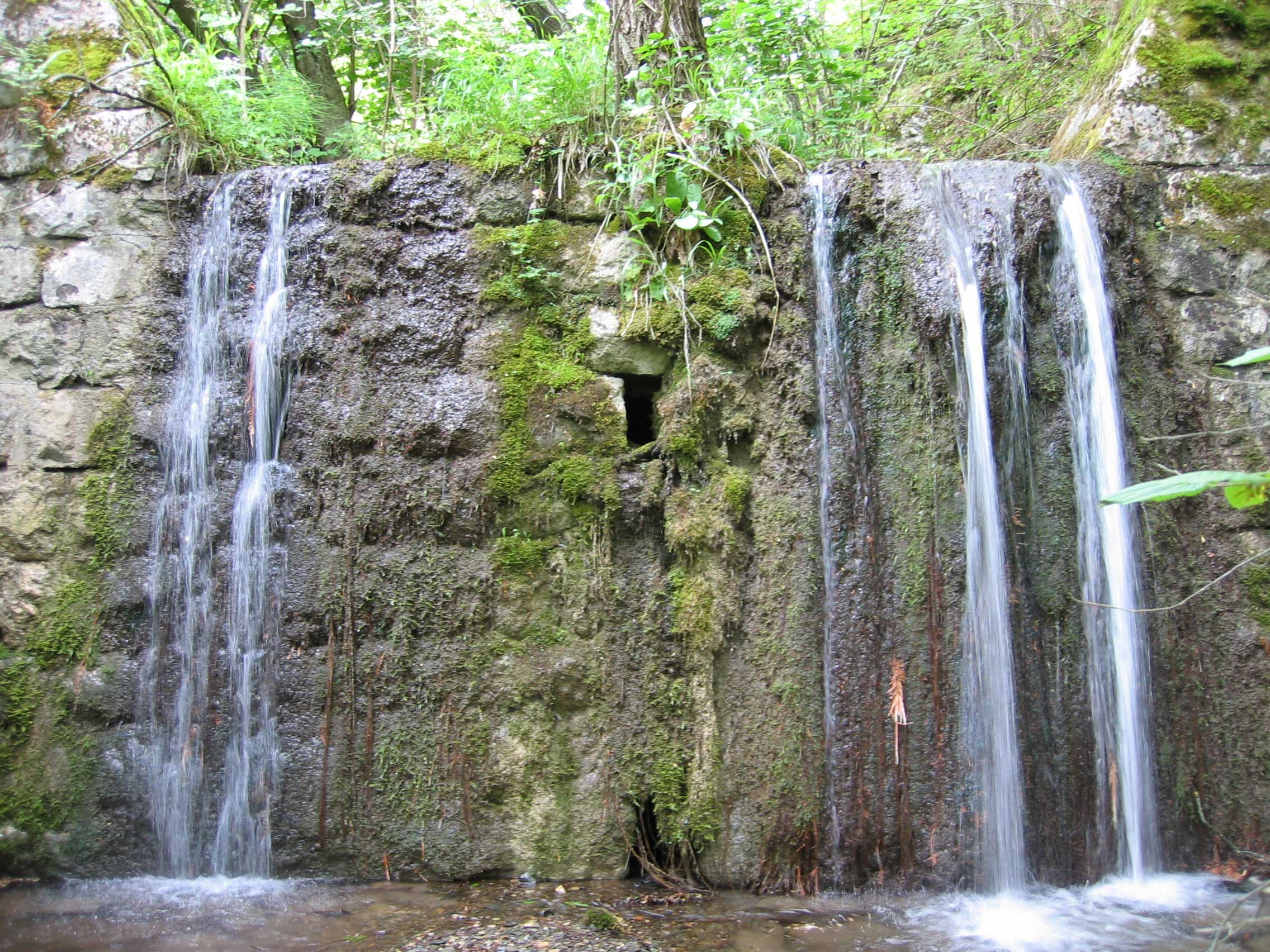Waterfall near Velgosti