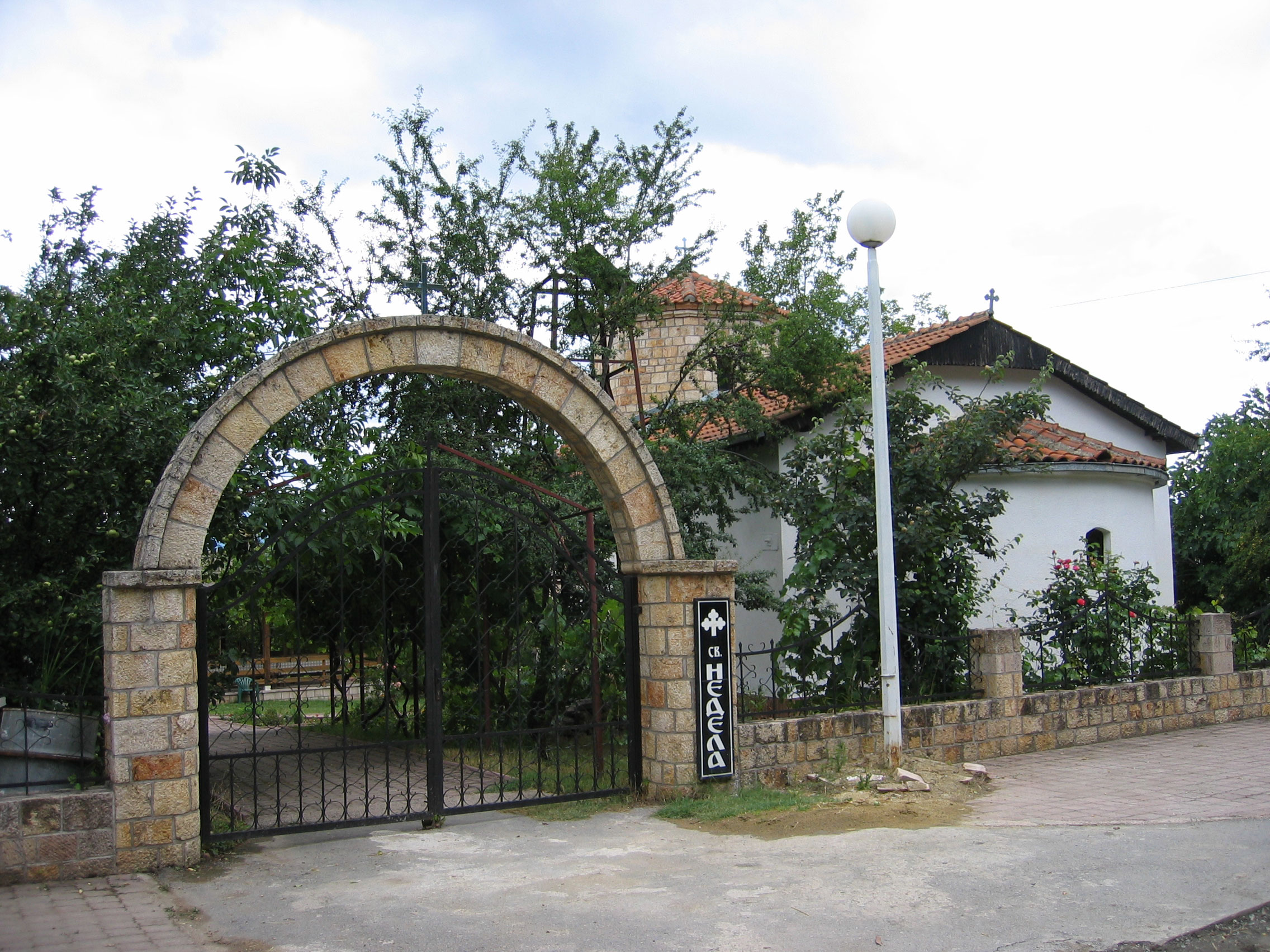 Church of St Nedela in Velgosti