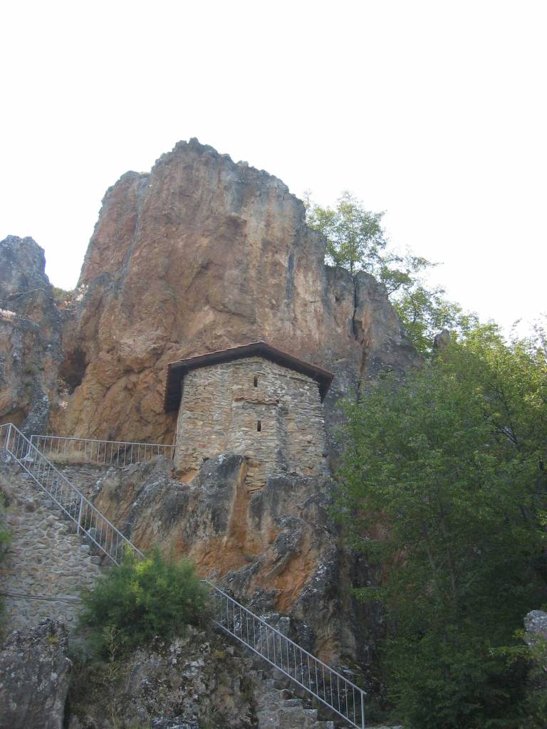Cave church of St Atanas in Kalista