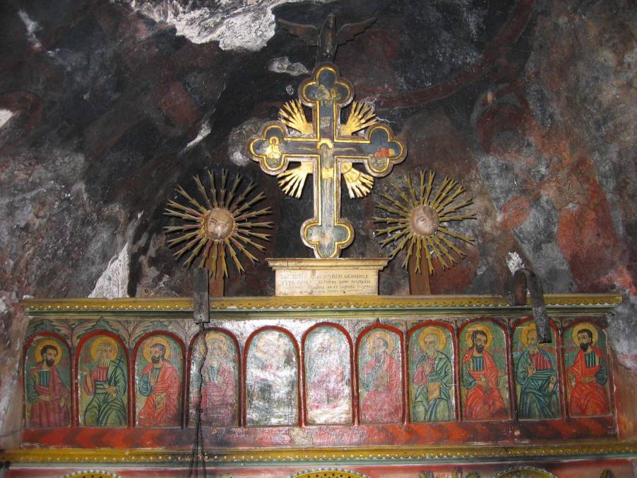Cave church St Michael in Radozda