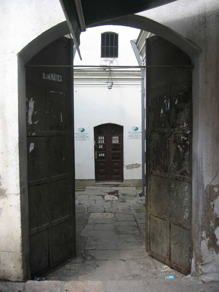 Bezisten covered market in Skopje