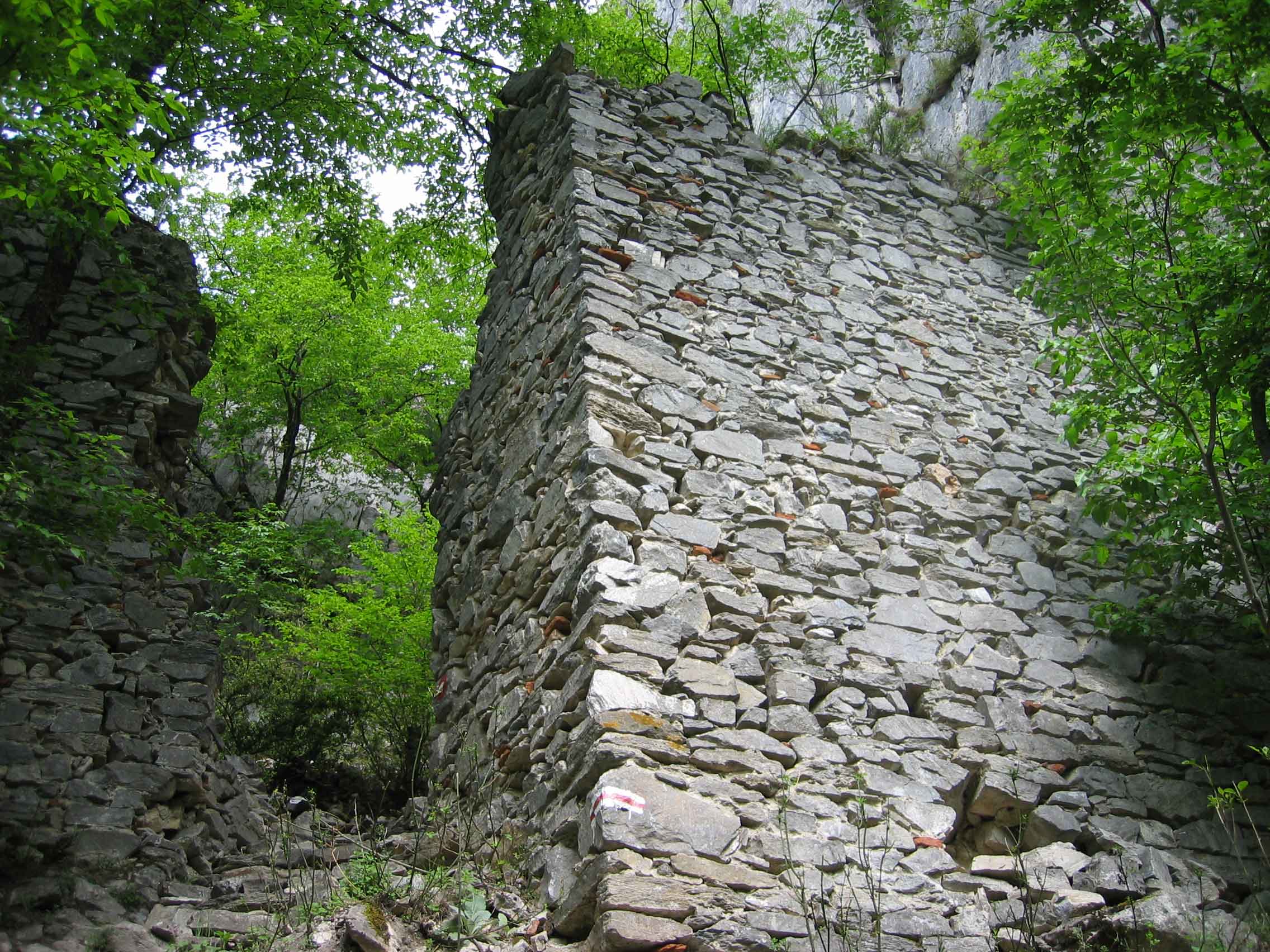 Ruins of King Marko's City at Lake Matka