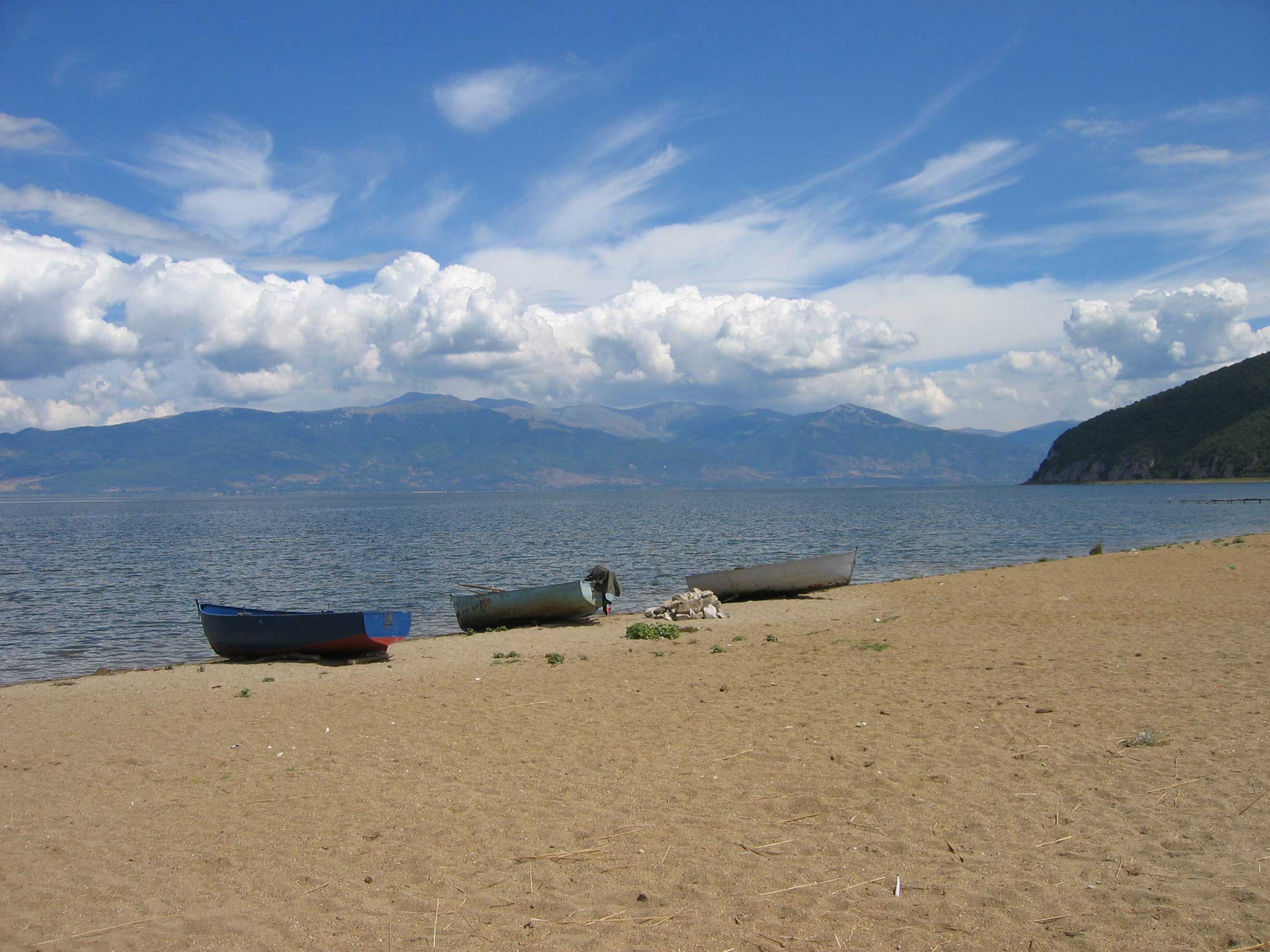 Lake Prespa at Stenje
