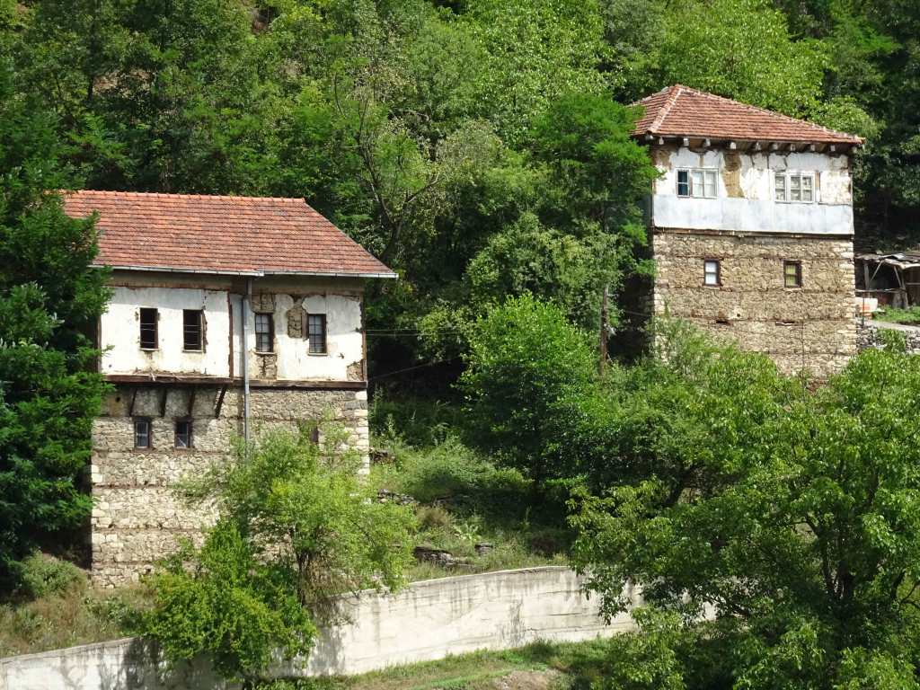 Traditional architecture in Jance in Mavrovo National Park