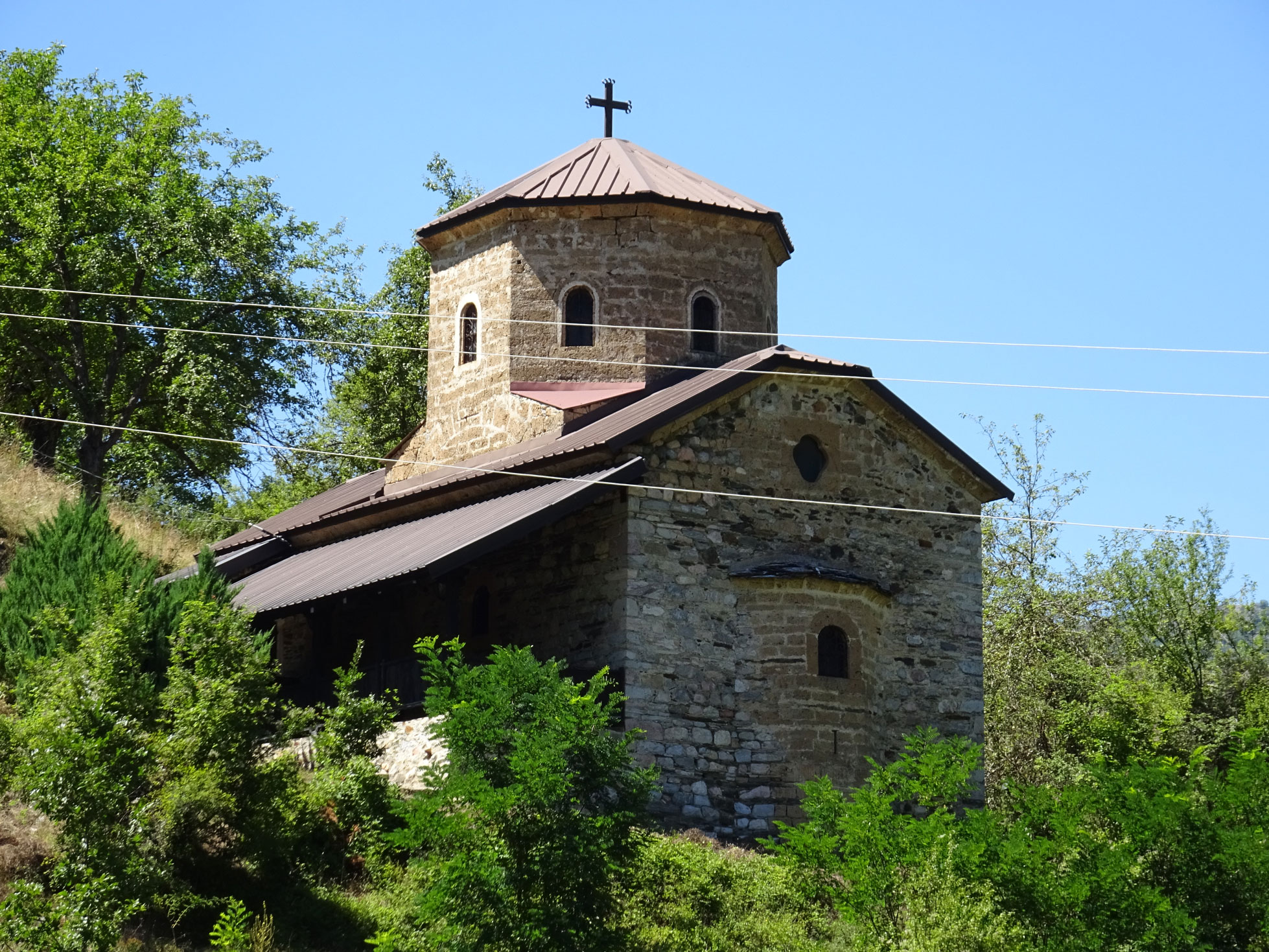 Church of St Nikola in Tresonce in Mavrovo National Park