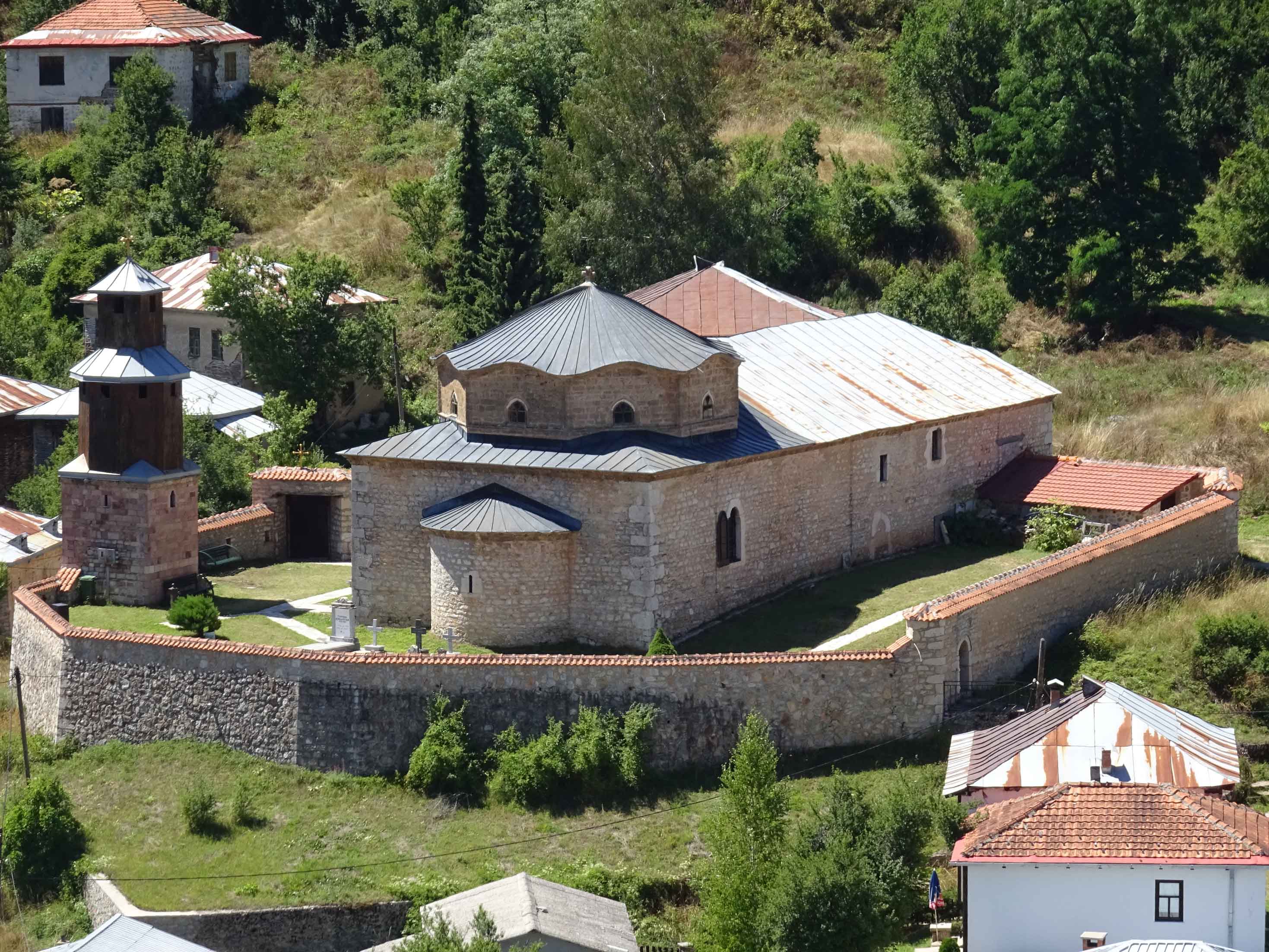 Church of St George in Lazaropole in Mavrovo National Park