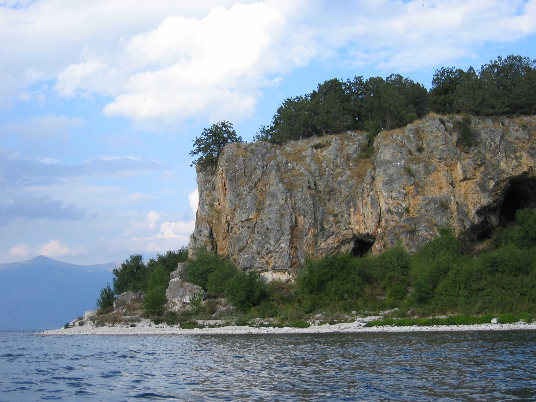 Golem Grad in Lake Prespa