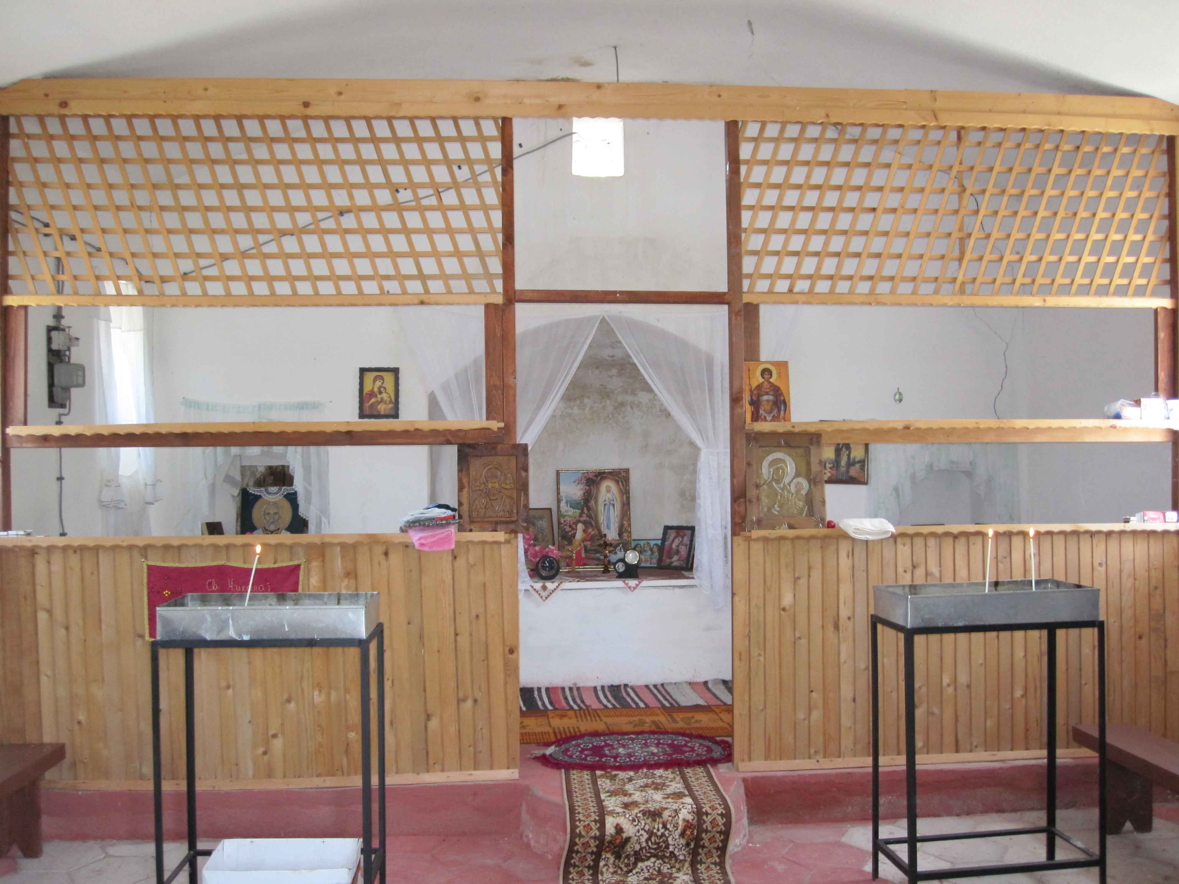 Church of St Nikola in Nakolec at Lake Prespa