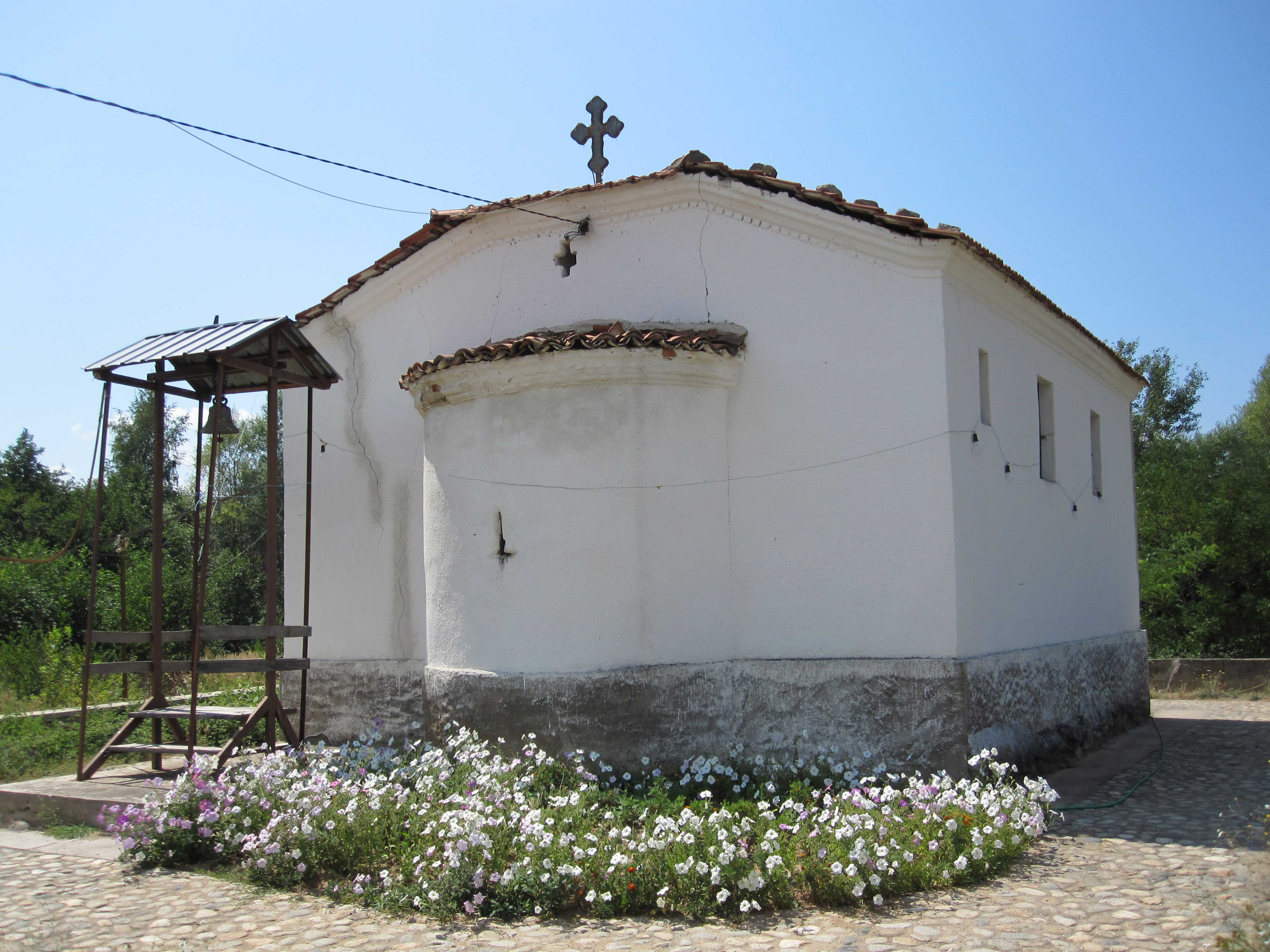 Church of St Nikola in Nakolec at Lake Prespa