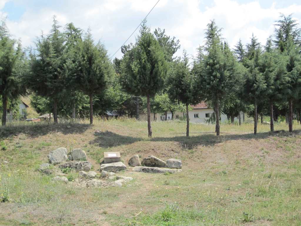 Imprint of King Markos foot near Nakolec at Lake Prespa