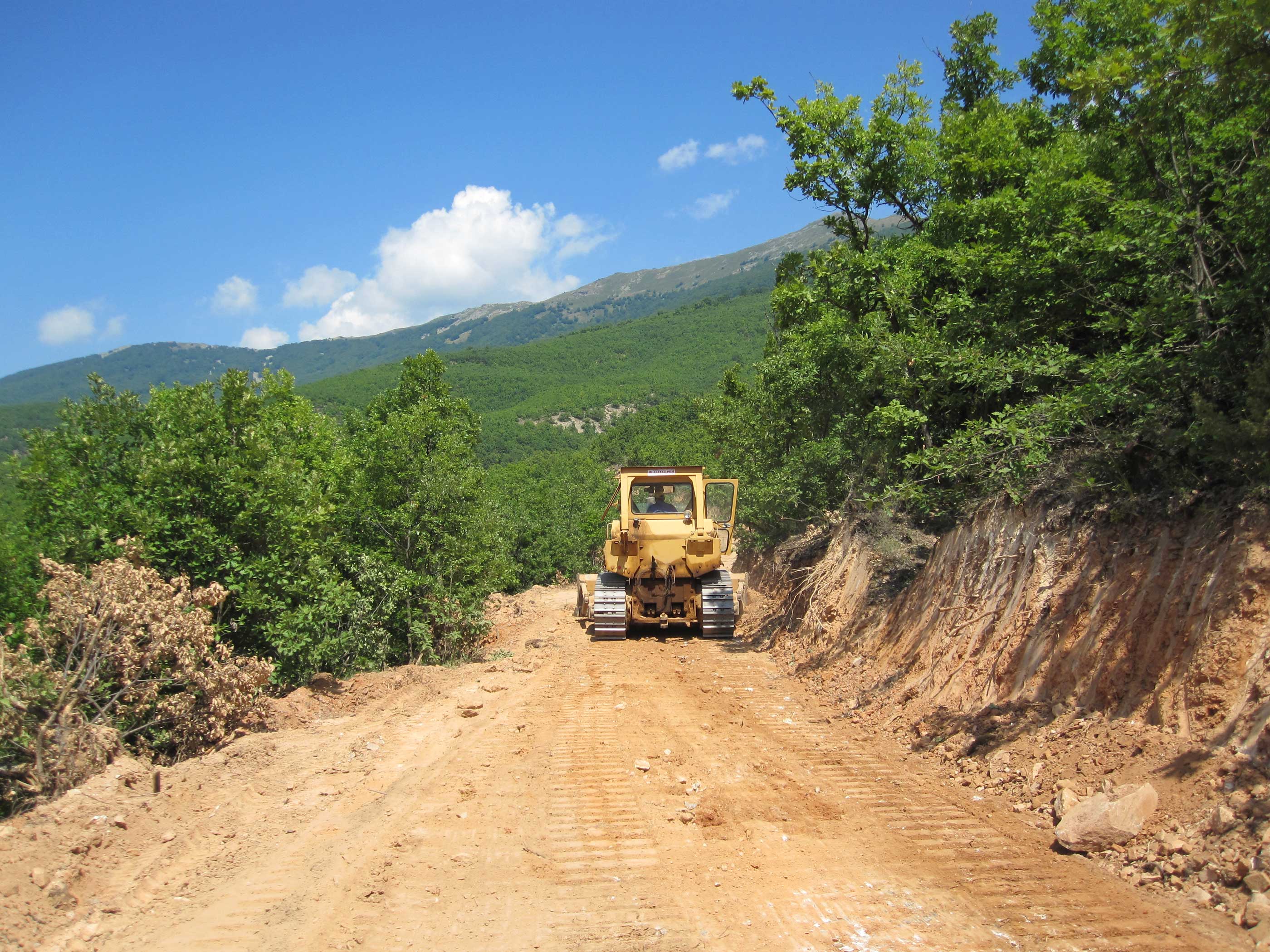 Road to Slivnika Monastery St Bogorodica