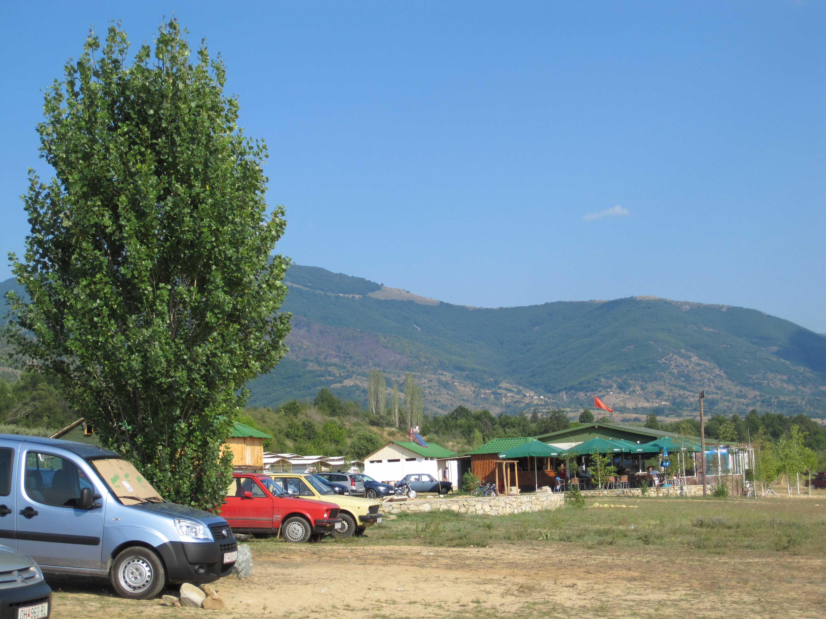 Slivnica beach at Lake Prespa