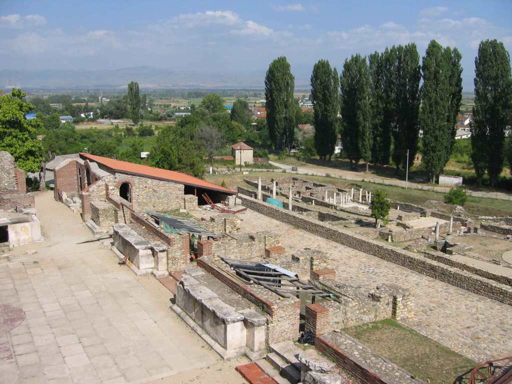Heraclea Lyncestis archeological site near Bitola