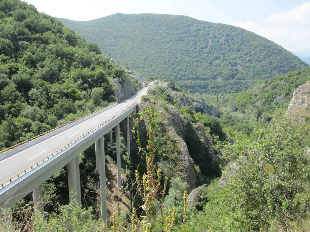 Castle by the Pchinja River between Skopje and Veles
