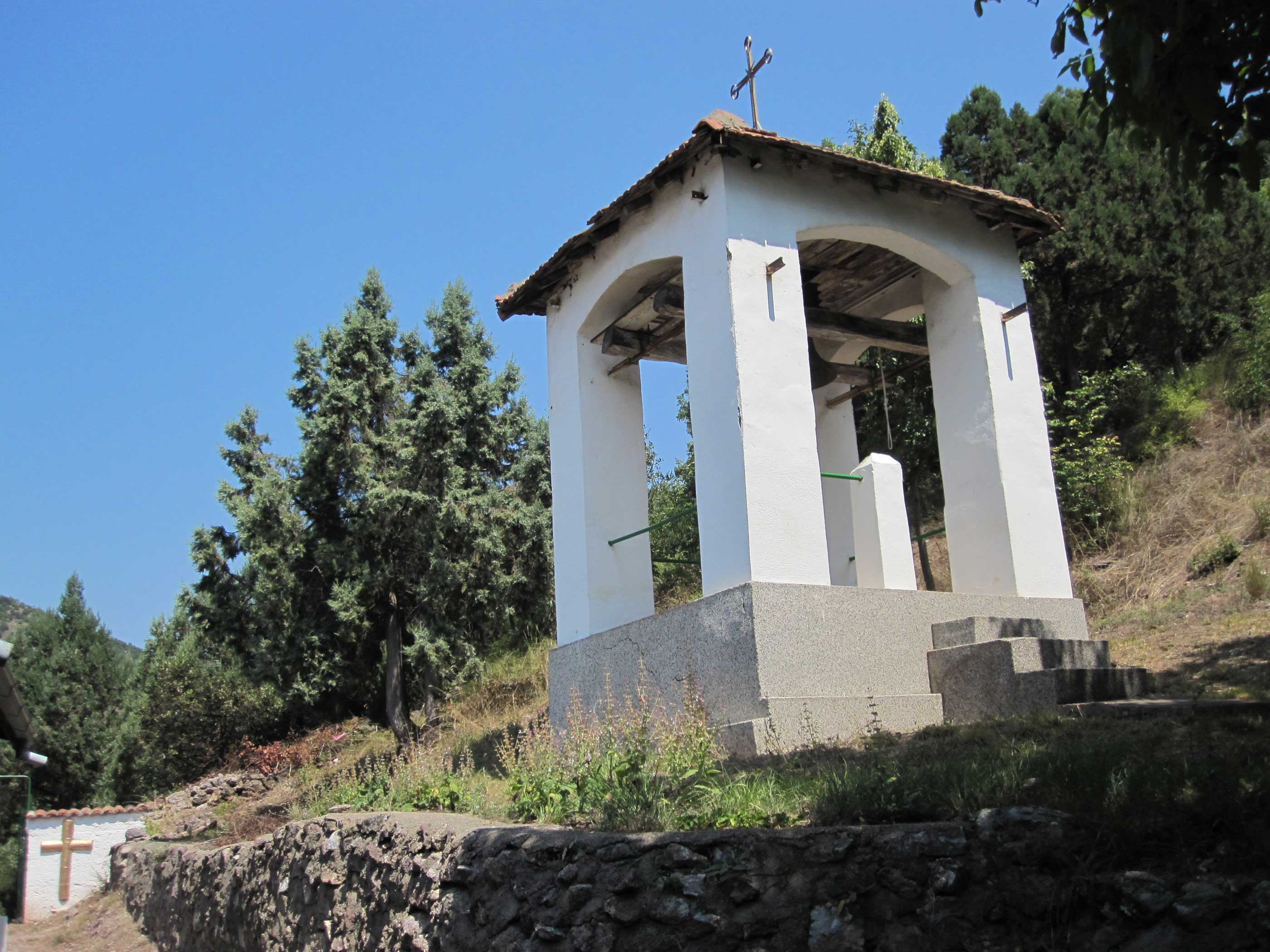 Monastery St Jovan Vetersko between Skopje and Veles