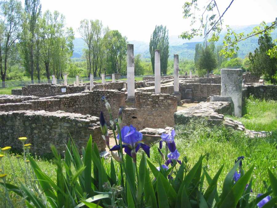 Heraclea Lyncestis archeological site near Bitola
