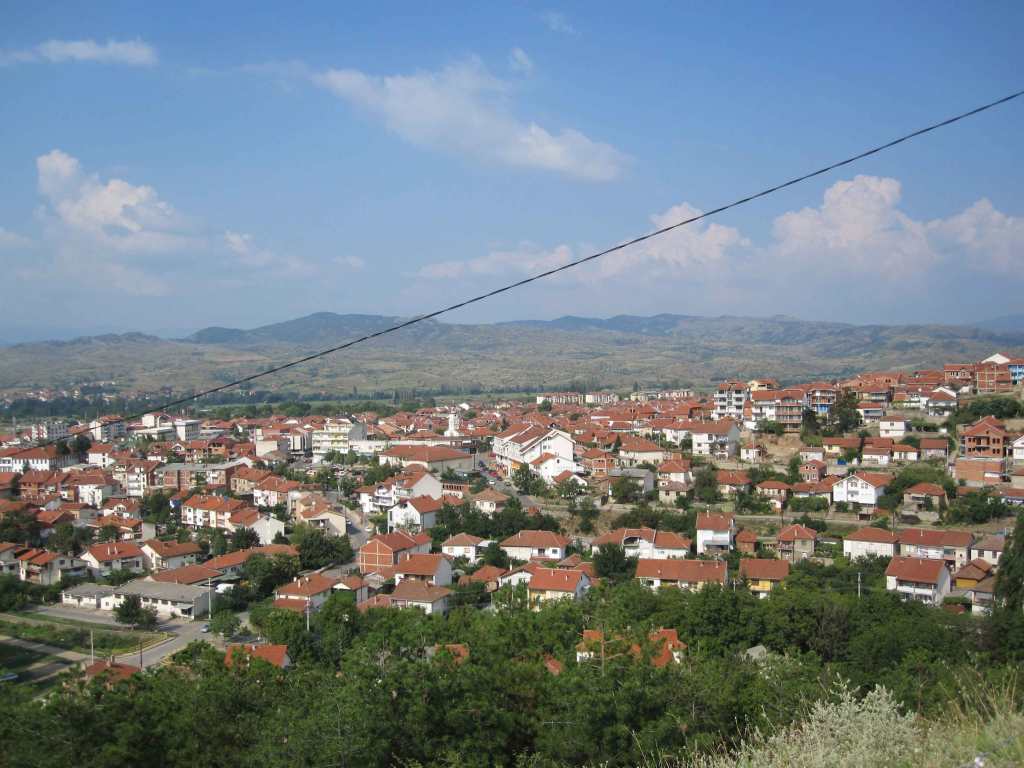 Vinica taken from the Kale Fortress