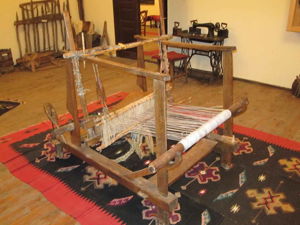 Ethno museum in the former school building in Lesnovo