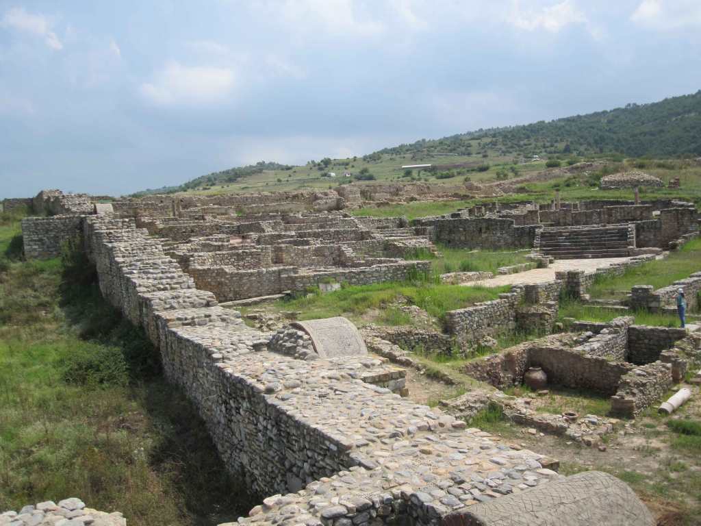 Archeological site Bargala near Stip in Macedonia