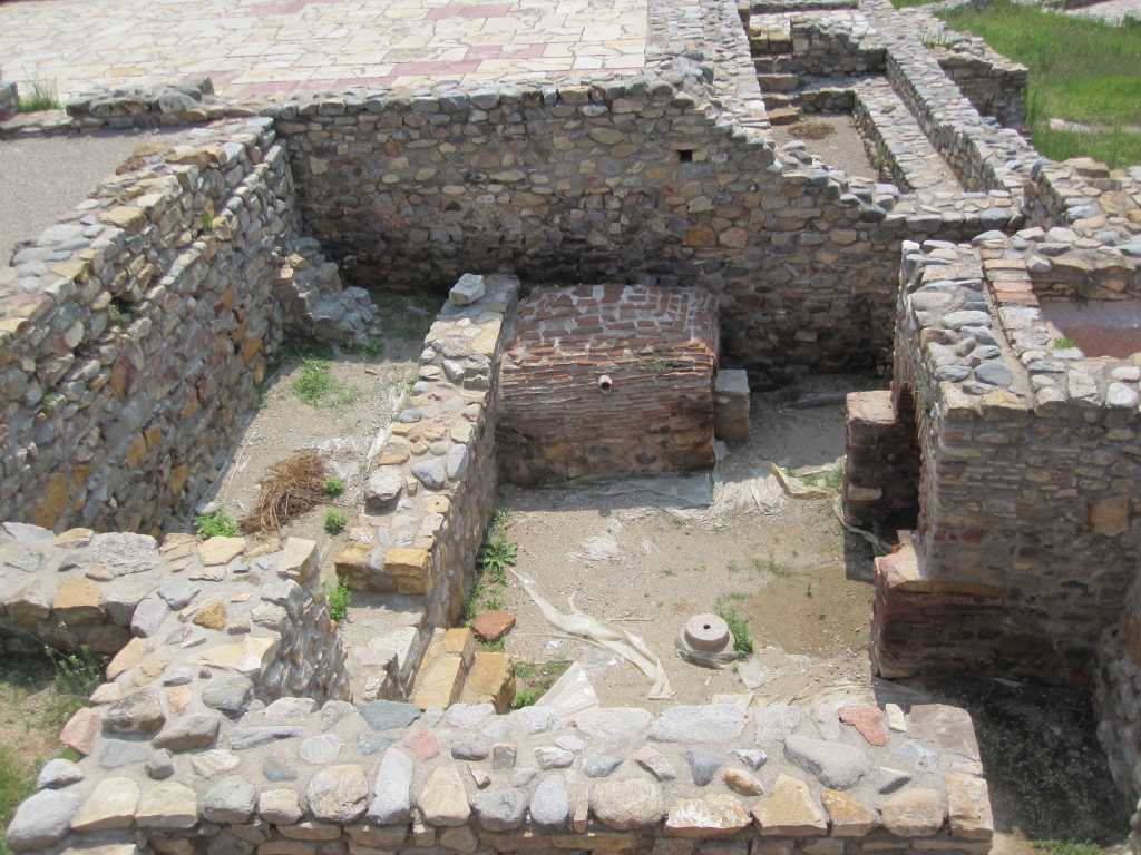 Bakery at archeological Site Bargala near Stip in Macedonia