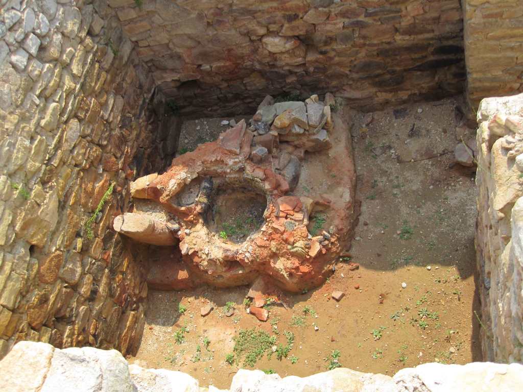 Glass Factory at archeological Site Bargala near Stip in Macedonia