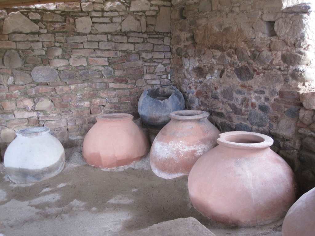 Storage Room at archeological Site Bargala near Stip in Macedonia
