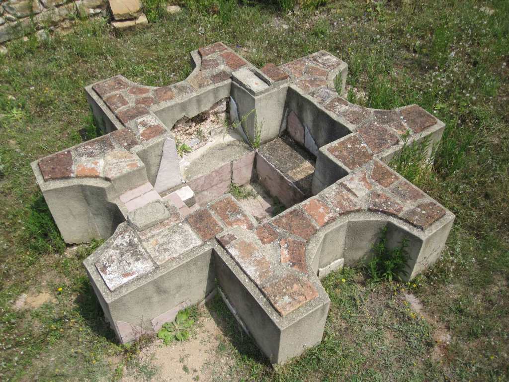 Baptistery at archeological Site Bargala near Stip in Macedonia