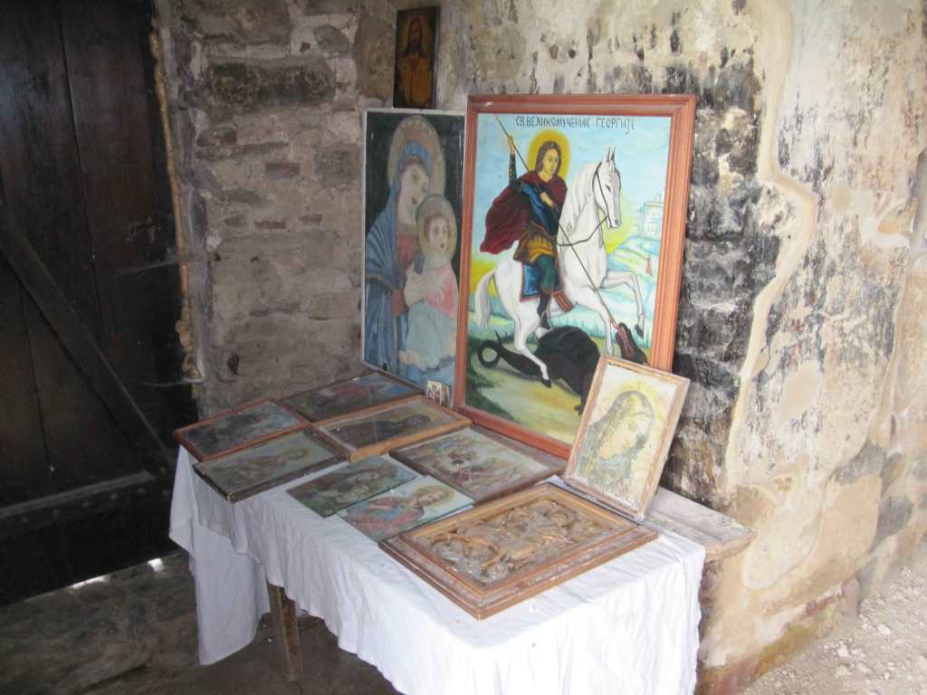 Church of St George at archeological Site Bargala near Stip in Macedonia