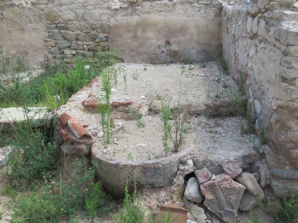 Winery at archeological Site Bargala near Stip in Macedonia