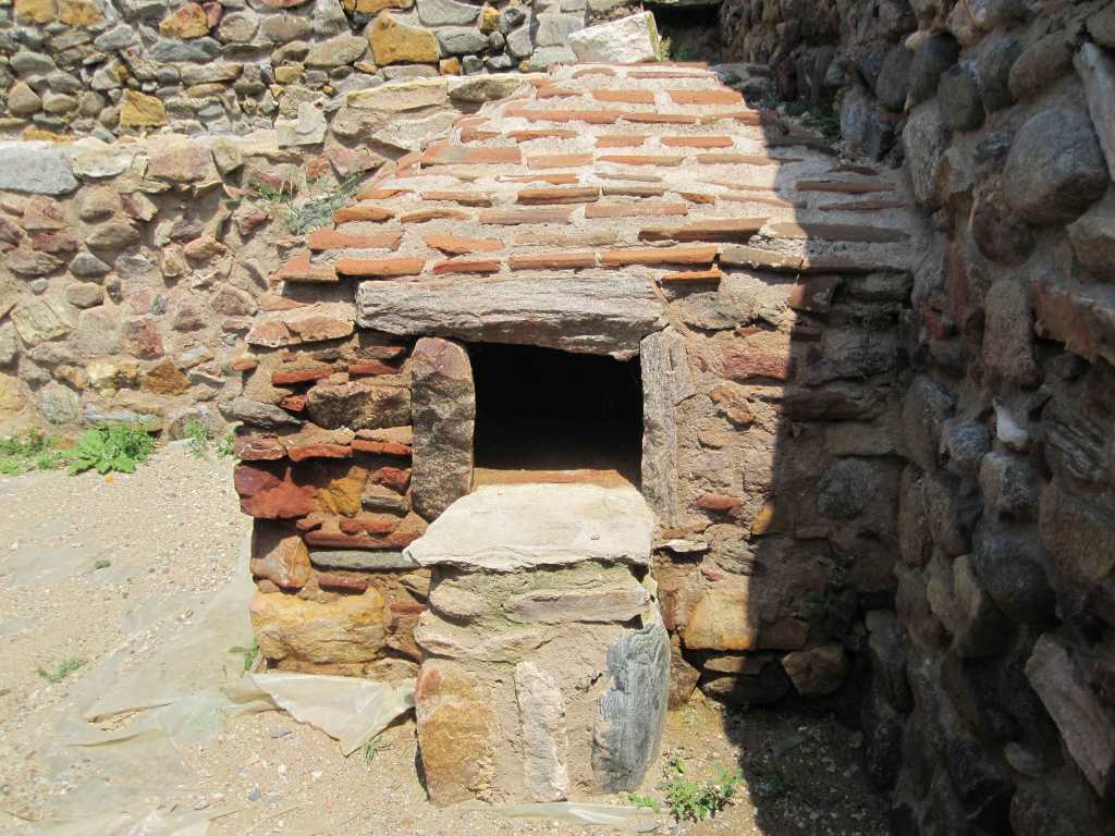 Bakery at archeological Site Bargala near Stip in Macedonia