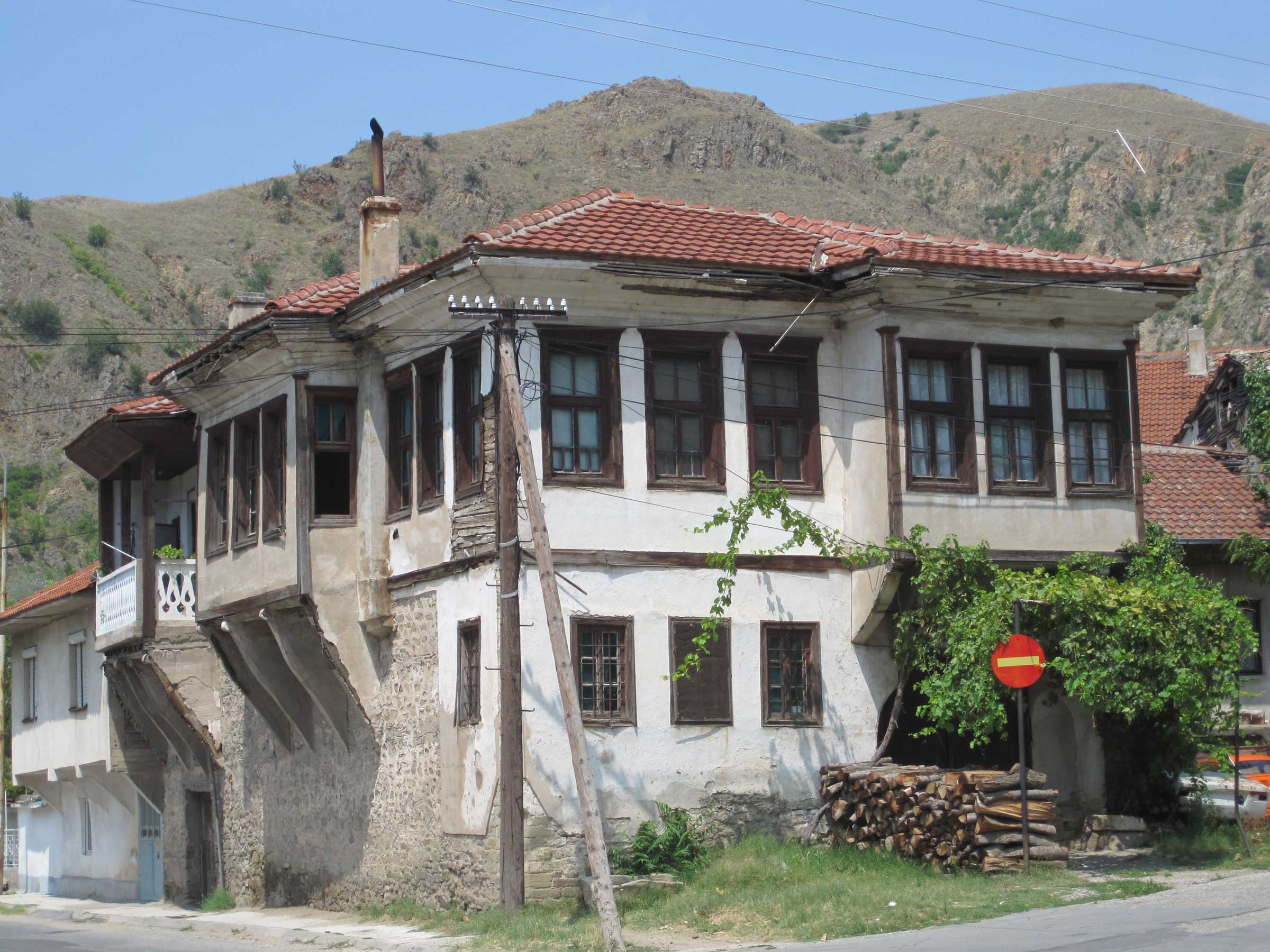 Architecture in Novo Selo near Stip