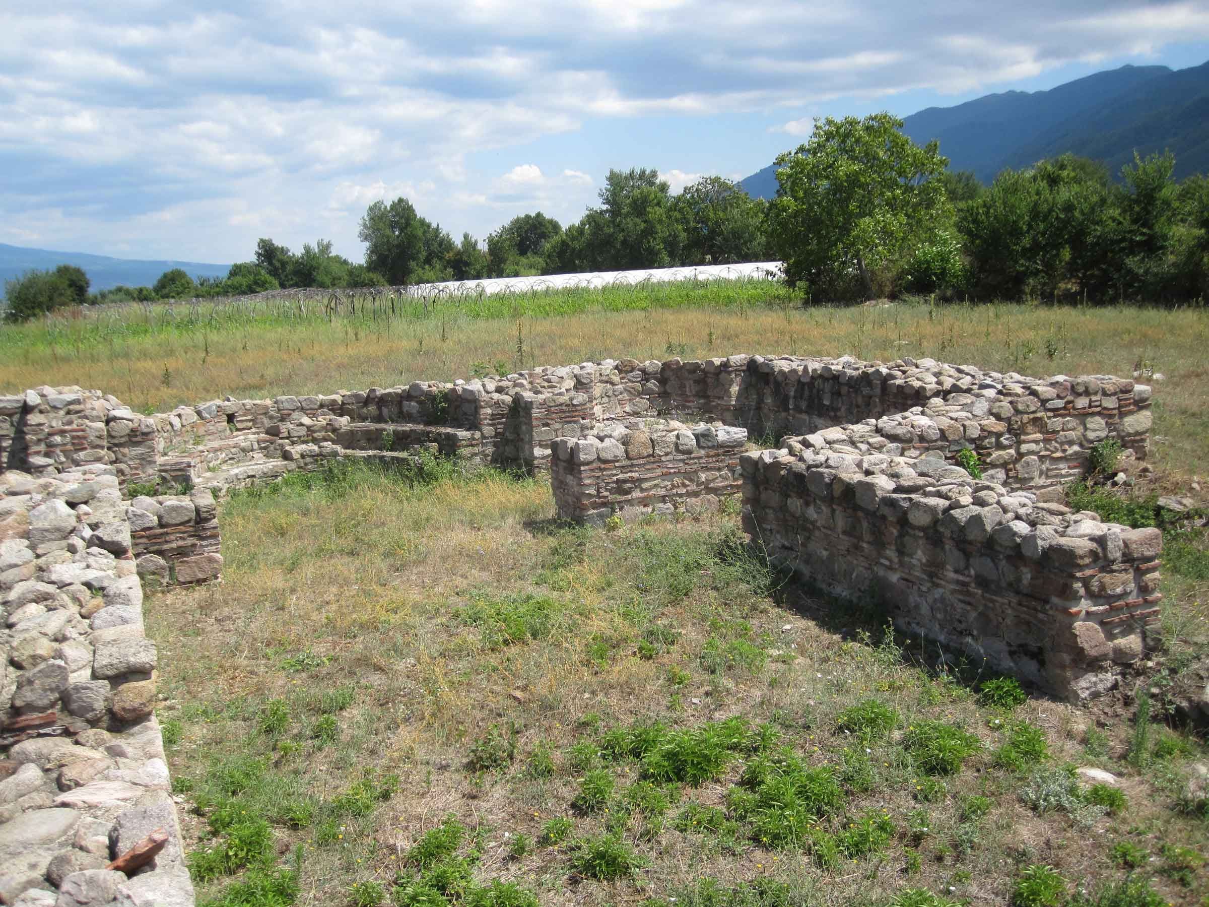 Ruins of the Church of the 40 Martyrs of Sebaste near Bansko near Strumica