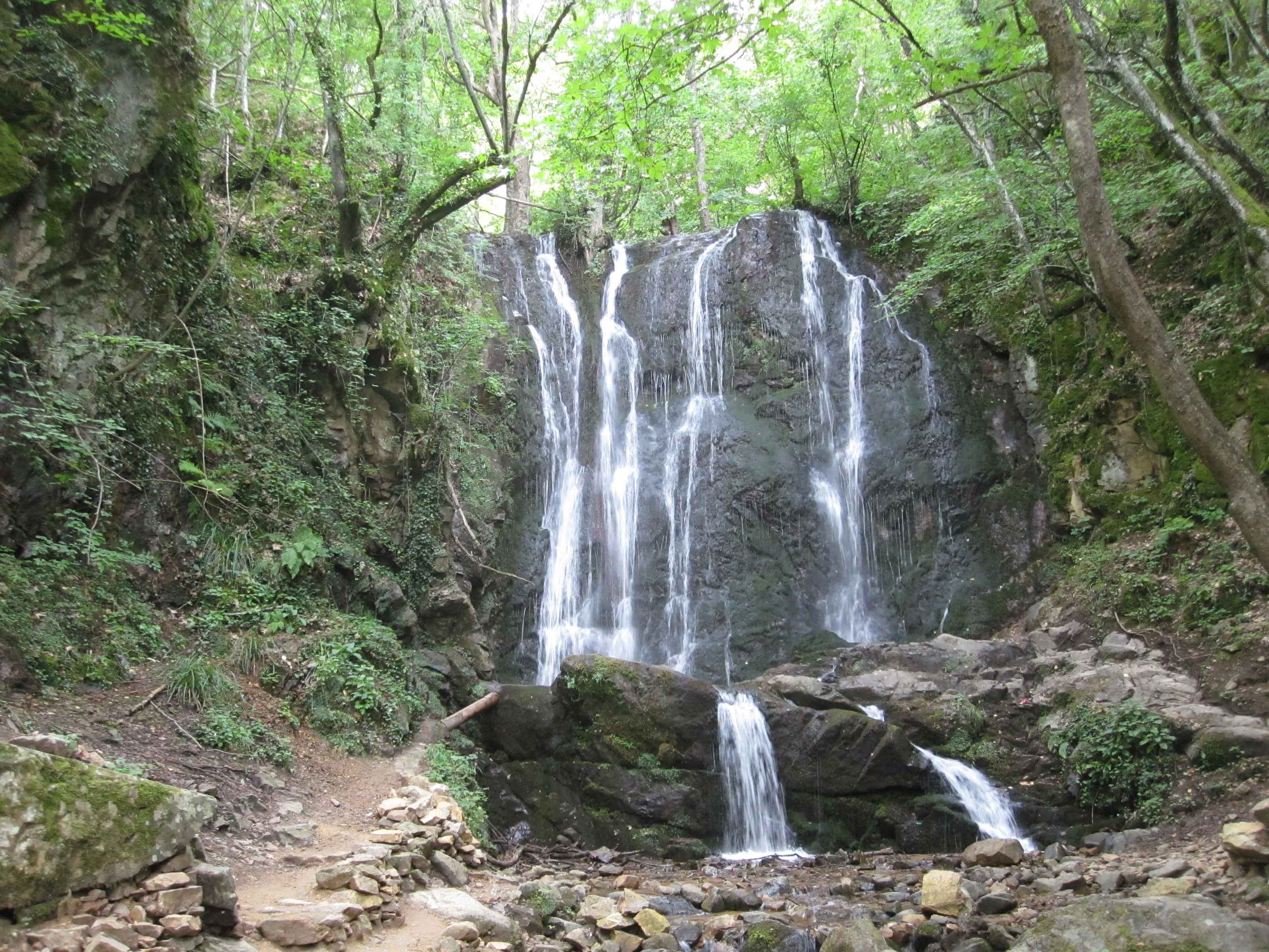 Kolechino Waterfall near Strumica