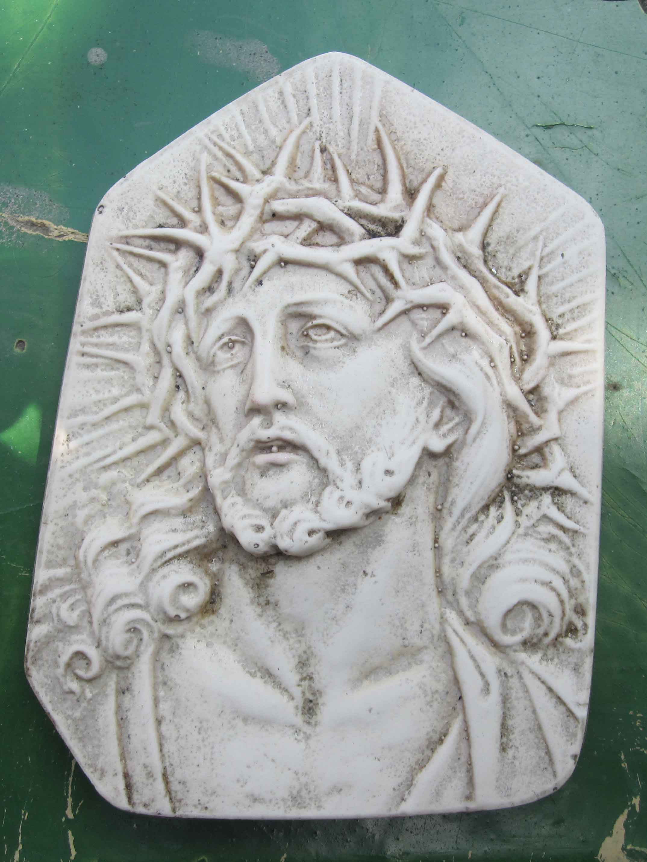 Icon of Christ found at St Petka Monastery in Stip Novo Selo