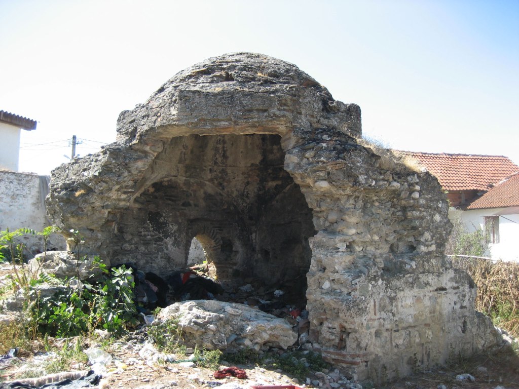 Ruins of a Turkish Bath in Banica near Strumica