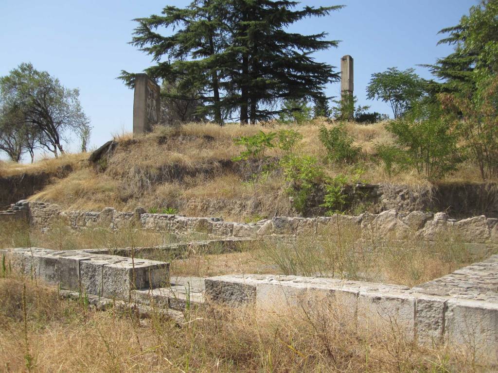 Stoa at Vardarski Rid in Gevgelija