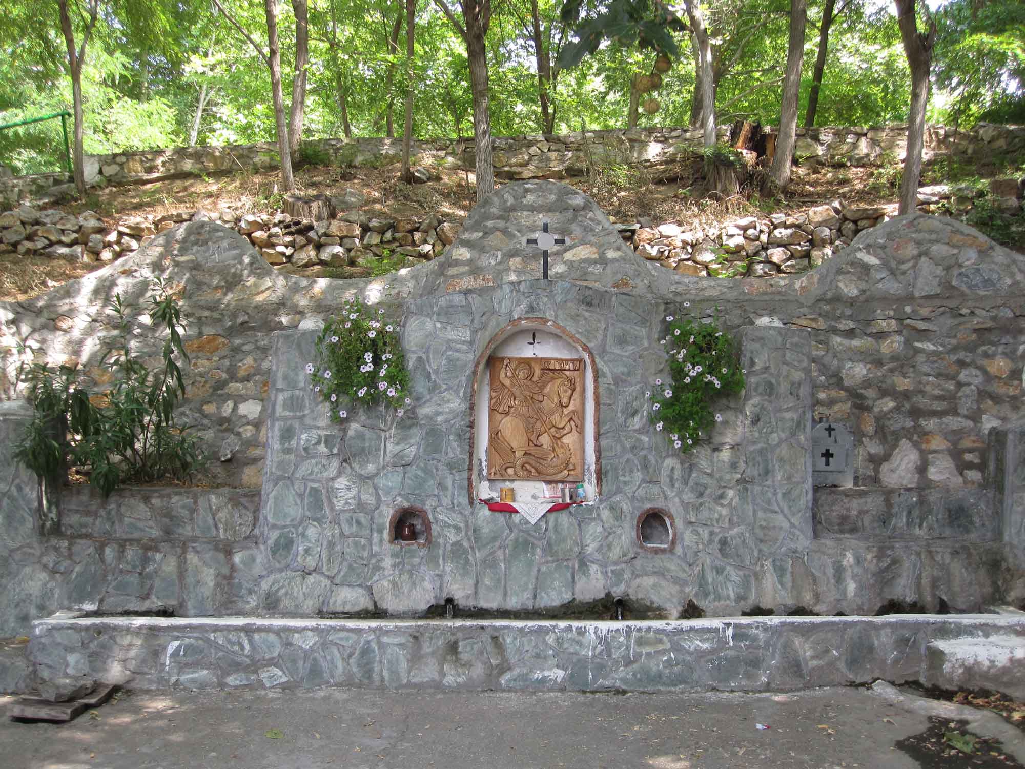 Spring at St George Monastery near Valandovo