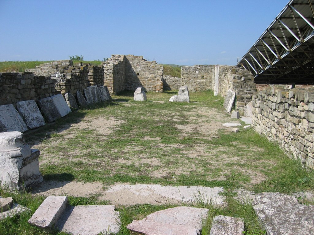 Episcopal Basilica at Stobi Archeological Site Macedonia