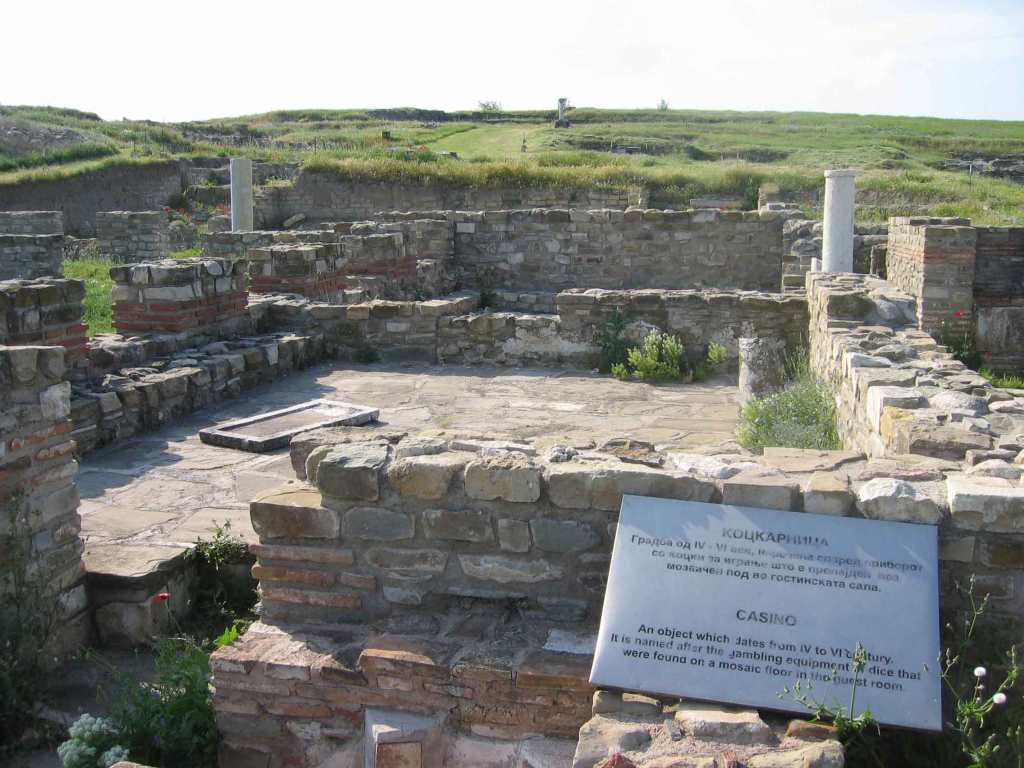 Casino at Stobi archeological site Macedonie