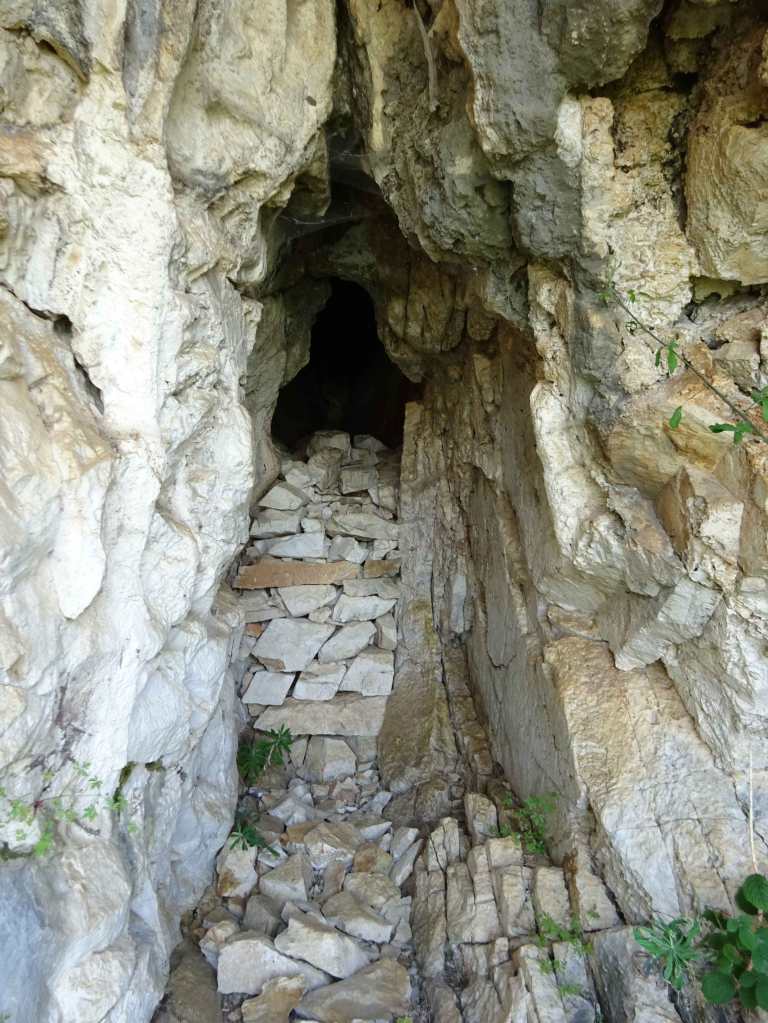 Cave at Lake Prespa near Tuminec