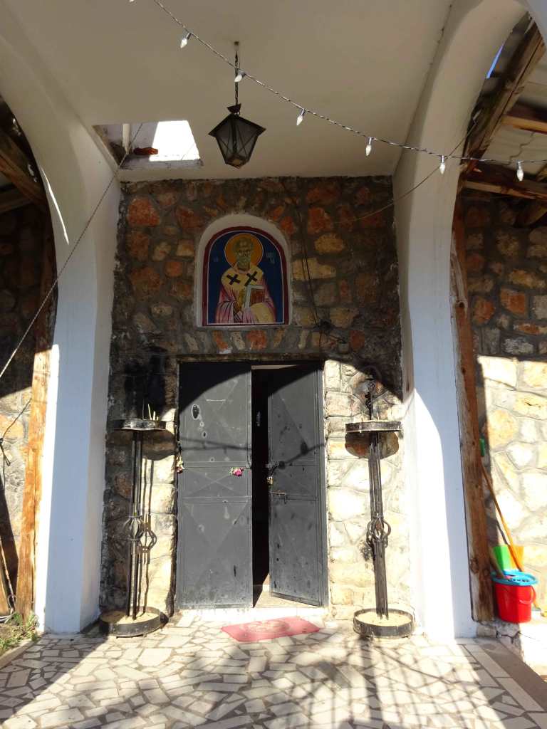 St George and St Nikolas in Tuminec at Lake Prespa